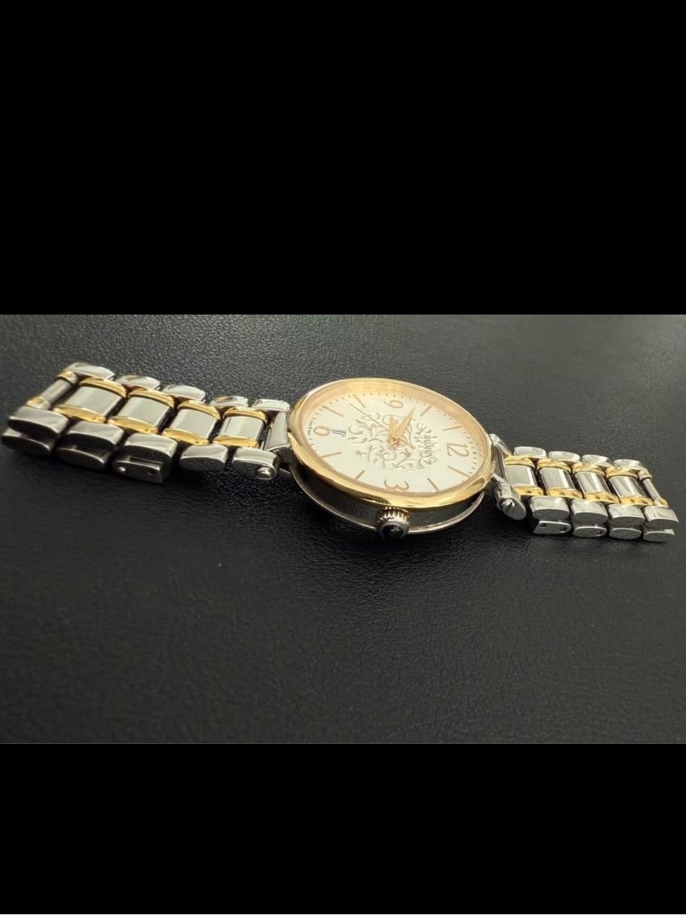 Balmain Two-Tone Ladies Bracelet Watch — Gold and Silver Accents - Picture 3 of 5